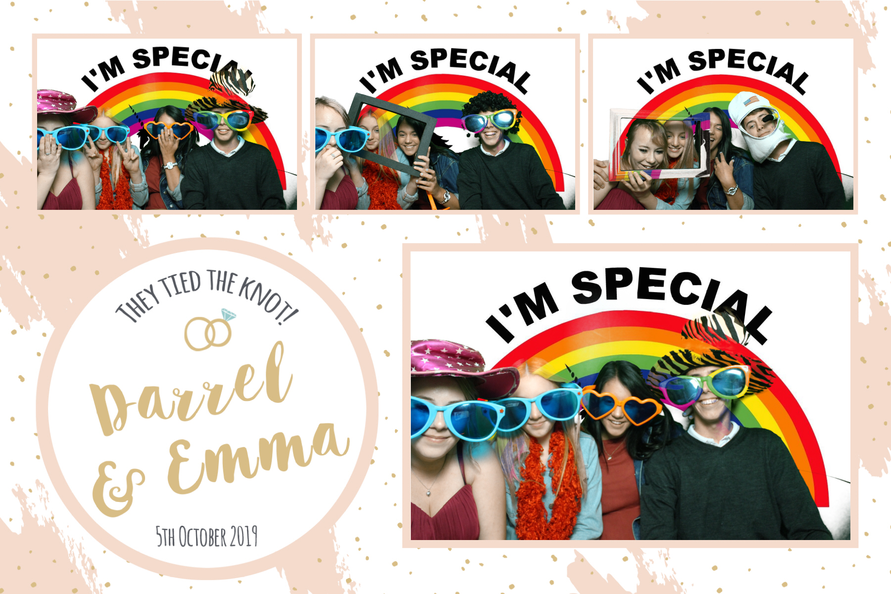 Darrel and Emma | View more photos from the event at gallery.blissbooth.co.uk/u/BlissBooth/Darrel-and-Emma